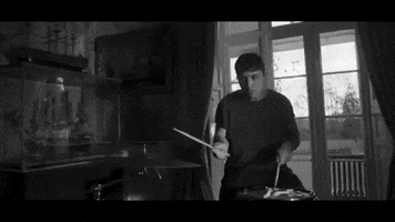 Drumming Chris Holmes GIF by DeeJayOne
