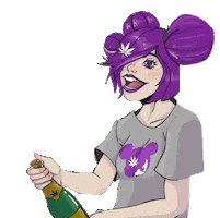 Happy Party Sticker by Anesia Seeds