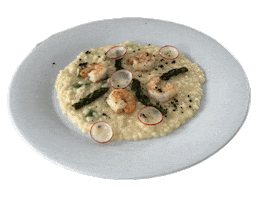 Fish Pasta Sticker by signorbistro