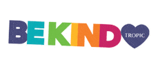 Be Kind Love Sticker by Tropic Skincare
