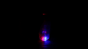 Copo Longdrink Transparente Branco GIF