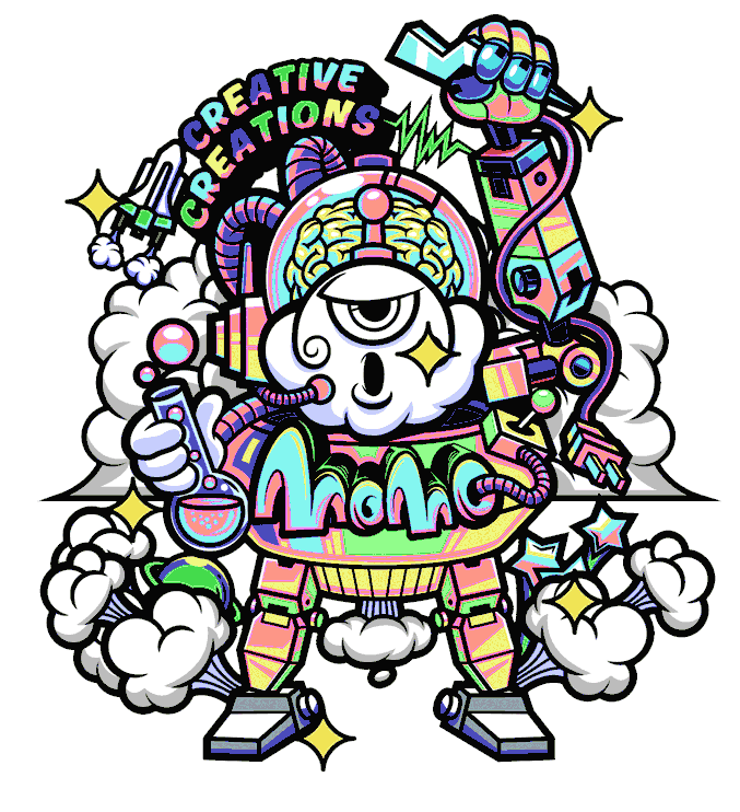 Space Color Sticker by Momoeliquid