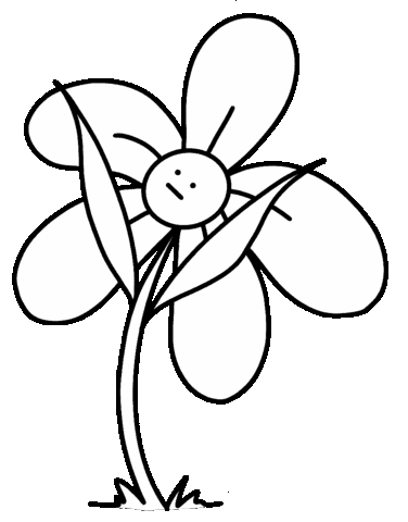 Confused Black And White Sticker