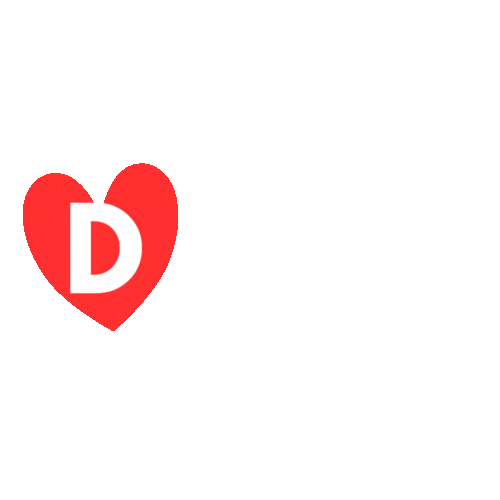 Coeur Love Sticker by visavis immobilier