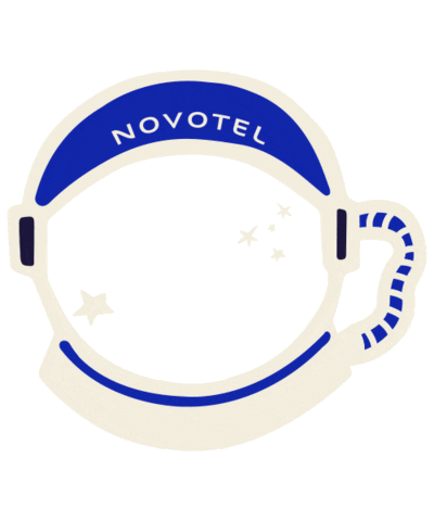 Space Stars Sticker by Novotel