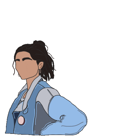Woman Sticker