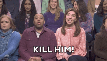 Snl Kill Him GIF by Saturday Night Live