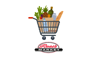 Russ's Market Sticker