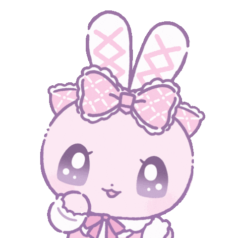 Wink Bunny Sticker by Love-chan