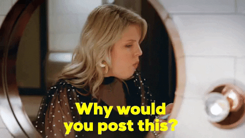 Why Would You Post This GIFs - Get the best GIF on GIPHY