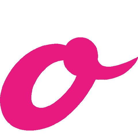 Pink Backer Sticker by Göing