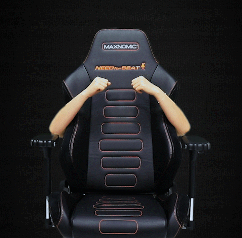 party gaming chair GIF by MAXNOMIC