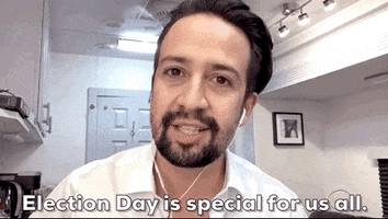 Lin Manuel Miranda Every Vote Counts GIF by Global Citizen