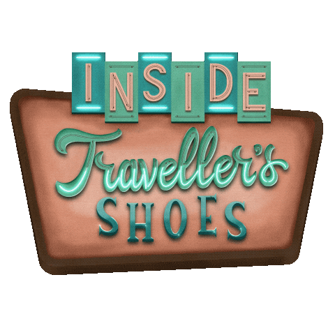 Inside Traveller's Shoes Sticker