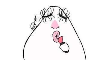 Beauty Makeup Sticker by tilund