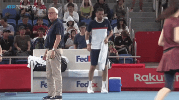 Warm Up Waiting GIF by Tennis TV