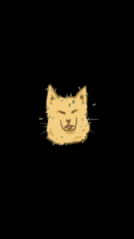 尾巴開花 GIF