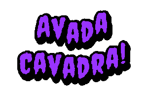 Avadakedavra Maledizione Sticker by Stefano Cavada