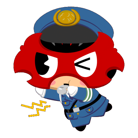 Police Sticker by OGK Kabuto