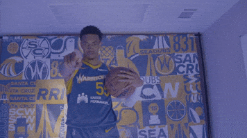 Basketball Nod GIF by Santa Cruz Warriors