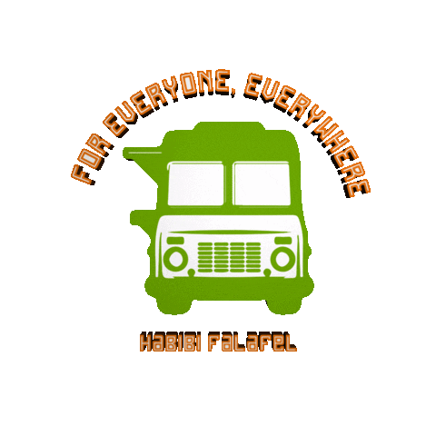 Habibi Falafel Sticker
