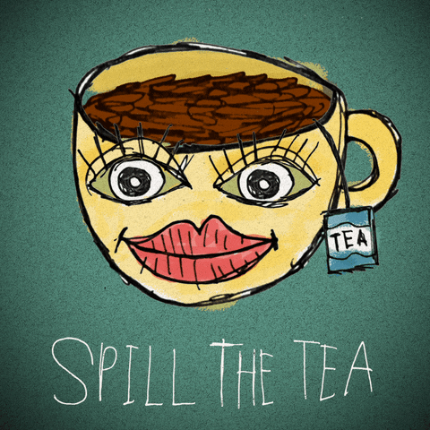 Tea Time GIF by Todd Rocheford