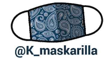 K Maskarilla Sticker