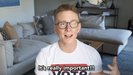 Youtube Election GIF by tyler oakley - Find & Share on GIPHY