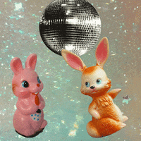 Easter Bunnies Dance GIF by Carmen Tiffany