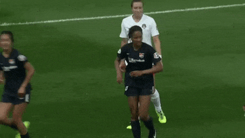 SkyBlueFC point pointing nwsl goal celly GIF
