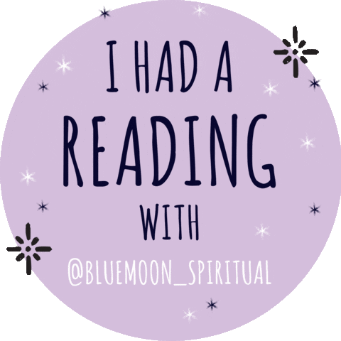 Bluemoonspiritual Bluemoon Zodiac Starsign Horoscopes Psychic Tarot Wellbeing Lilac Sticker by Zosh