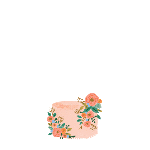 Happy Birthday Design Sticker by Rifle Paper Co.