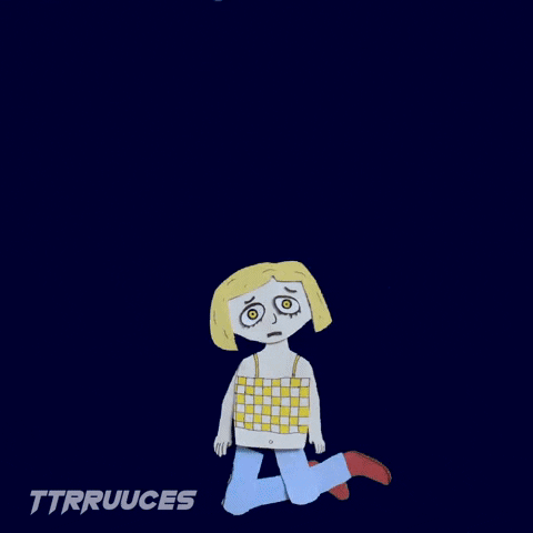 Raining Sad Girl GIF by TTRRUUCES