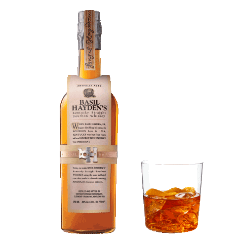 Basil Hayden's Sticker