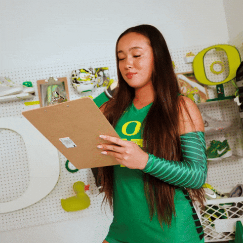Oregon Duck Volleyball GIF by GoDucks