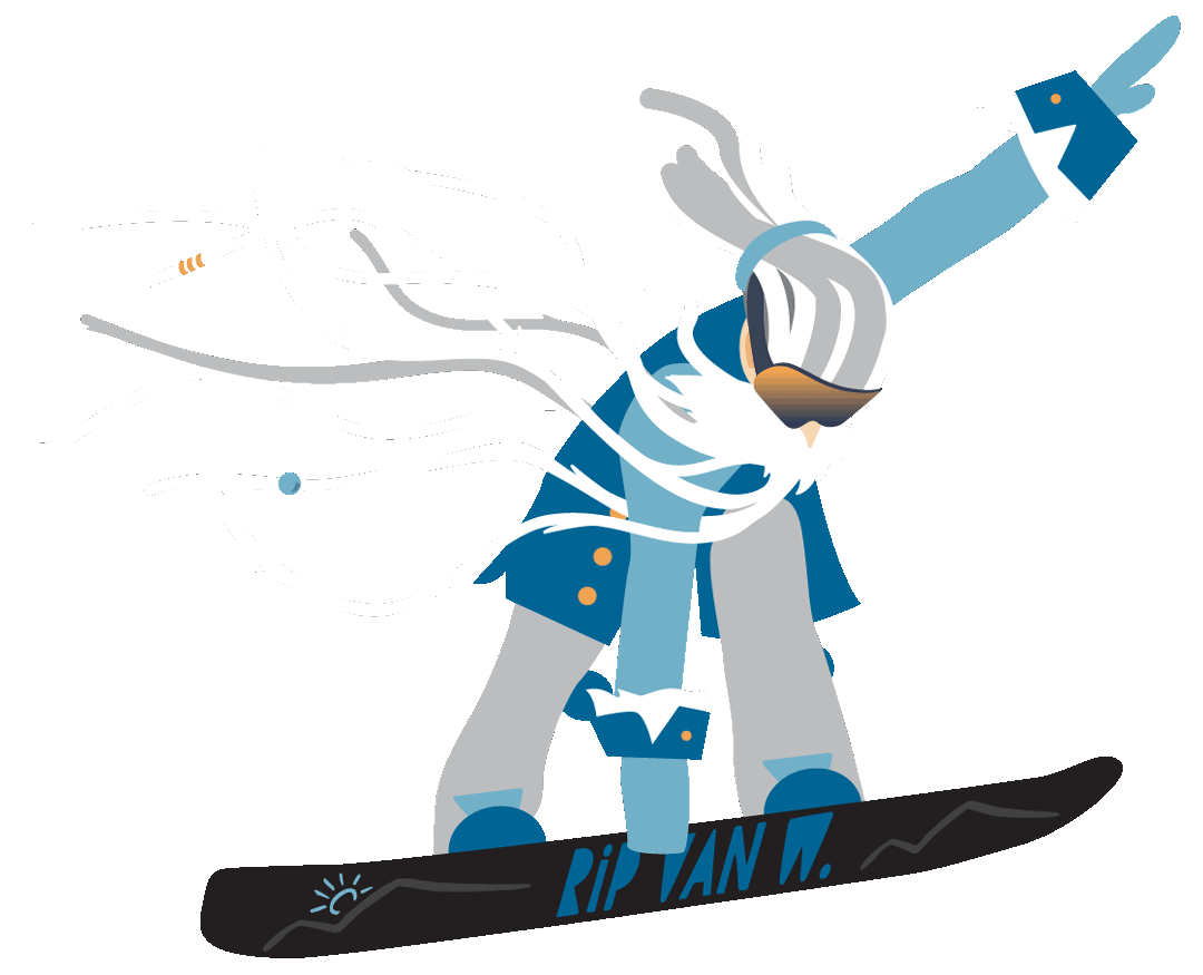 Ski Snowboarding Sticker by Hunter Mountain for iOS & Android GIPHY