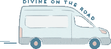 divineontheroad Sticker