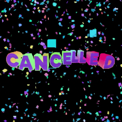 Cancelled GIF by MOODMAN - Find & Share on GIPHY