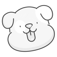 Happy Dog Sticker by Lemonade