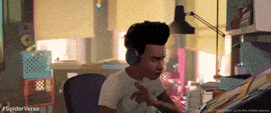 Miles Morales Dancing Gif By Spider Man Into The Spider Verse Find Share On Giphy
