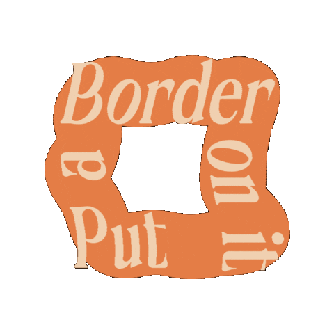 Putaborderonit Sticker by Tiffany Pratt