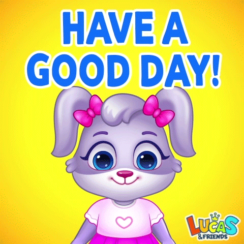 Greeting Good Morning GIF by Lucas and Friends by RV AppStudios