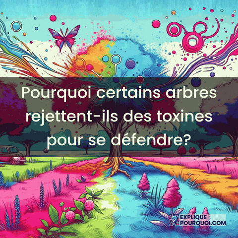 Arbres Toxines Défense GIF by ExpliquePourquoi.com