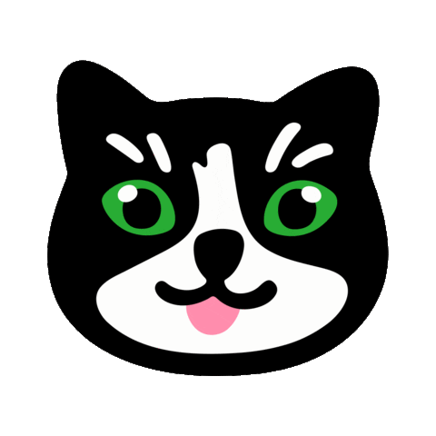 Cat Greeneyes Sticker by PanPablo
