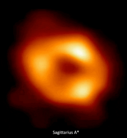 Outer Space Sagittarius A GIF by GIPHY News