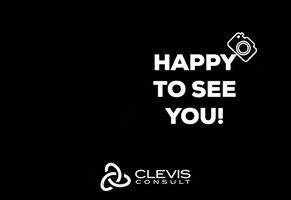 Happy See You GIF by CLEVIS