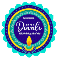 Happy Diwali Sticker by Royal Enfield