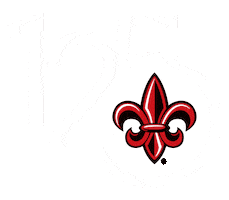 Ragin Cajuns Anniversary Sticker by University of Louisiana at Lafayette