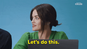 Lucy Hale Lets Do This GIF by BuzzFeed