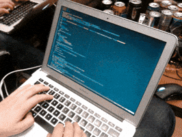 coding give a little GIF